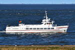 STRTEBECKER , Fahrgastschiff , Mmsi 244750821 , 30,50  x 6,3 m  , Baujahr 1969 , Cuxhaven - Alte Liebe , 05.04.2025 