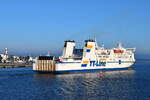 ROBIN HOOD , Passagier / Ro-Ro Cargo Schiff , IMO 9087477 , Baujahr 1995 , 179 x 28 m , Rostock-Warnemnde , 11.09.2025