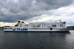 TINKER BELL , Passagier/Ro-Ro Cargo Ship , IMO 9217242 , Baujahr 2001 , 220 x 30 m , 11.09.2025 , Rostock-Warnemnde , 
