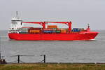 SILVER MARY , General Cargo , IMO 9311878 , Baujahr 2005 , 112.94 x 23.3 m , 572 TEU , Cuxhaven - Alte Liebe , 10.04.2025 ,