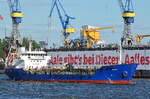 Die MERSEY IMO-Nummer:9170420 Flagge:Lettland Lnge:91.0m Breite:16.0m Baujahr:1998 im Hamburger Hafen aufgenommen am 09.05.25