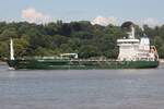 Tankschiff STOC BALTIC (IMO 9403827); Eigner/Betreiber: STOC; Datum: 14.07.2025; Aufnahmeort: Elbe/Hafen Hamburg, Deutschland.