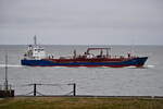 UNITAR , Tanker , IMO 9505687 , Baujahr 2009 , 	92 x 14 m ,  Cuxhaven - Alte Liebe , 09.04.2025 ,