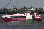 Hadag Hafenfhre NEULAND; Eigner/Betreiber: Hadag; Aufnahmeort: Elbe/Hafen Hamburg, Deutschland; Datum: 20.05.2025; Info: (04814280).
