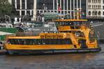 Hadag Hafenfhre ALTENWERDER; Eigner/Betreiber: Hadag; Aufnahmeort: Elbe/Hafen Hamburg, Deutschland; Datum: 14.07.2025; Info: (ENI 05116370) Einmann-Fhrschiff Typ 2000 / La 29,97 m, B