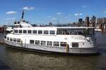 Ex Hadag Hafenfhre GROSSER MICHEL; Aufnahmeort: Elbe/Hafen Hamburg, Deutschland; Datum: 18.08.2025; Info: Heute genutzt als Eventschiff.