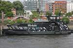 Hadag Hafenfhre HARMONIE (ENI 04800920)(H6003); Eigner/Betreiber: Hadag; Datum: 11.06.2025; Aufnahmeort: Elbe/Hafen Hamburg, Deutschland.