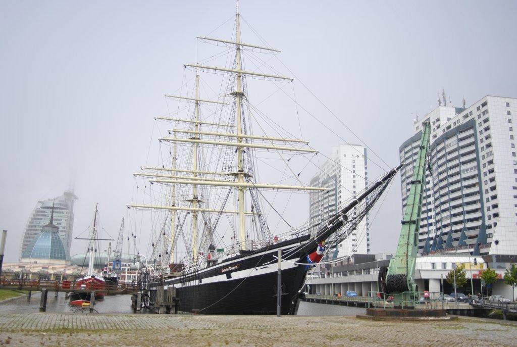 Altes Segelschifft  SEUTE DEERN , am 23.05.10. Das Schiff dienst als Ausstellungschift  und Restaurant.