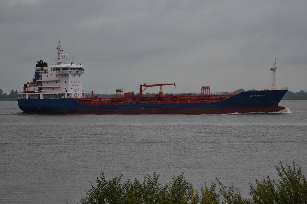 AMARANT , Tanker , IMO 9260407 , Baujahr 2003 , 119.1 × 16.9m , 08.09.2017 Grünendeich