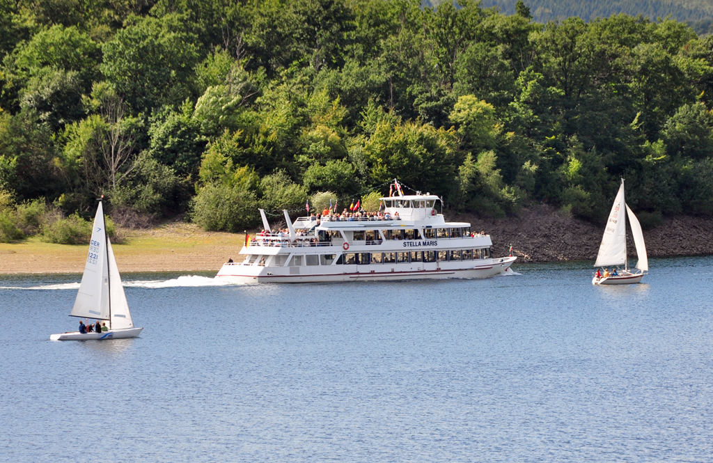 Ausflugsschiff  Stella Maris  auf dem Rurstausee - 05.09.2010