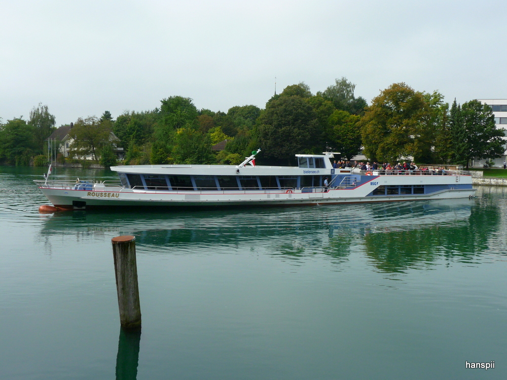 BSG - MS Rousseau auf der Aare in Solothurn am 23.09.2012