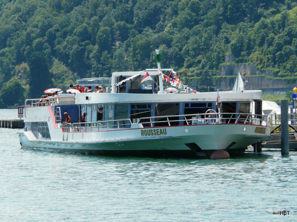 BSG - MS Rousseau im Hafen von Biel am 22.06.2013