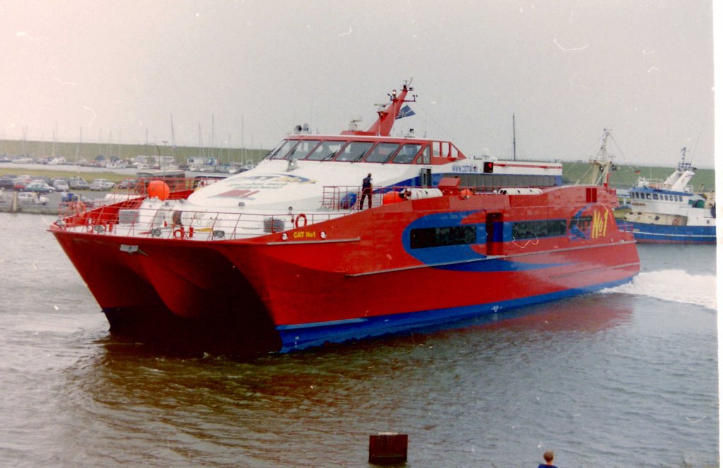 Cat No. 1 bei einem der wenigen Einstze Bsum-Helgoland (2004)