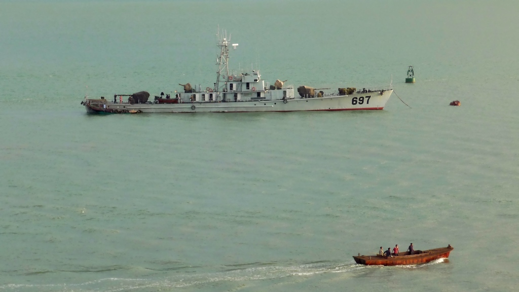 Chinesische Marine, Yangpu/Hainan, 15.7.10