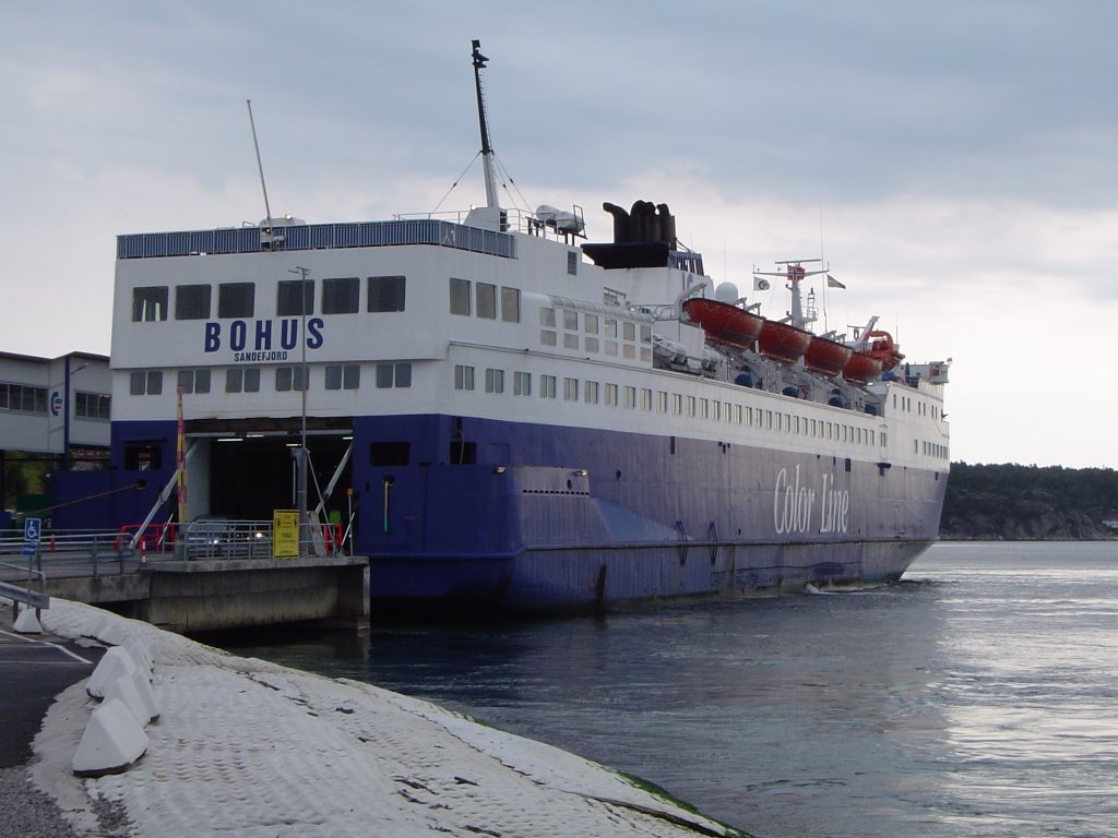 Die  Bohus  im Hafen von Strmstad (Schweden) am 20.08.207