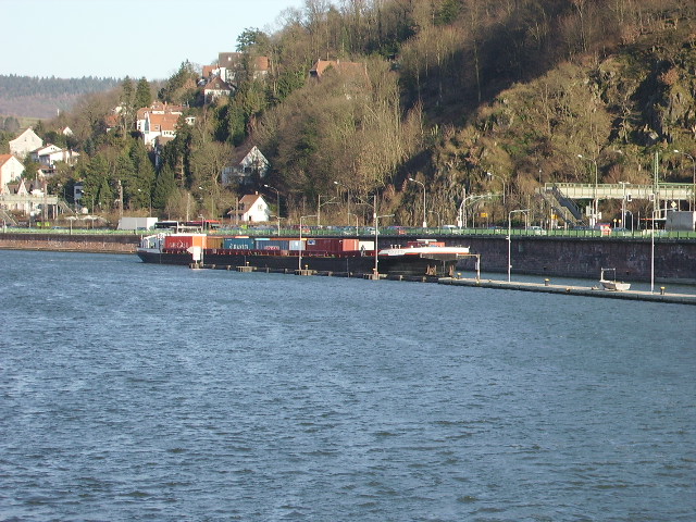 Die Heidelberger Schleuse am 02.03.11