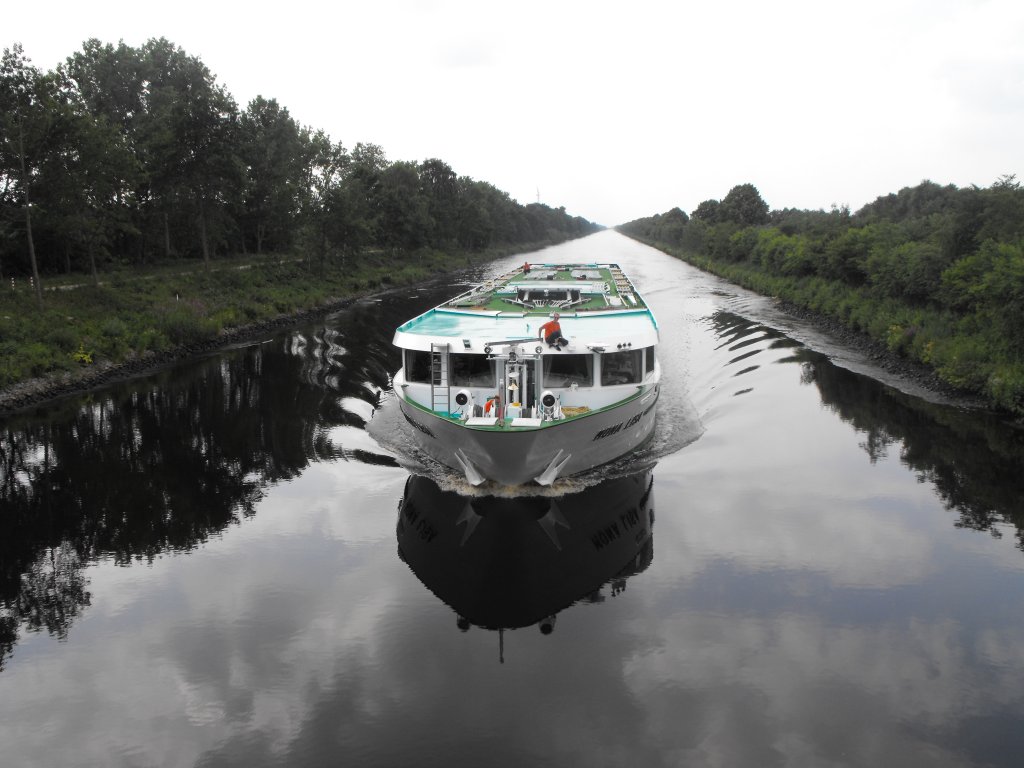 Die MONA LISA auf dem kanal