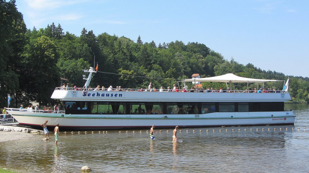 Die  Seehausen  hat am 24.7.2012 in Murnau angelegt.
