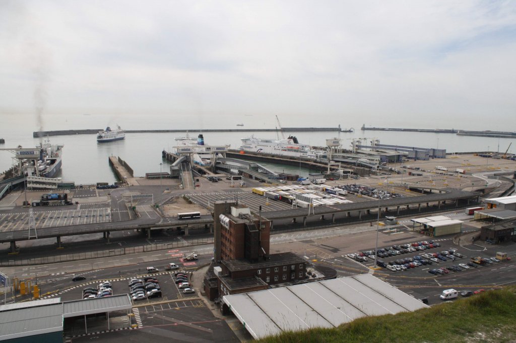 Dover am 20.07.2010, Hafen