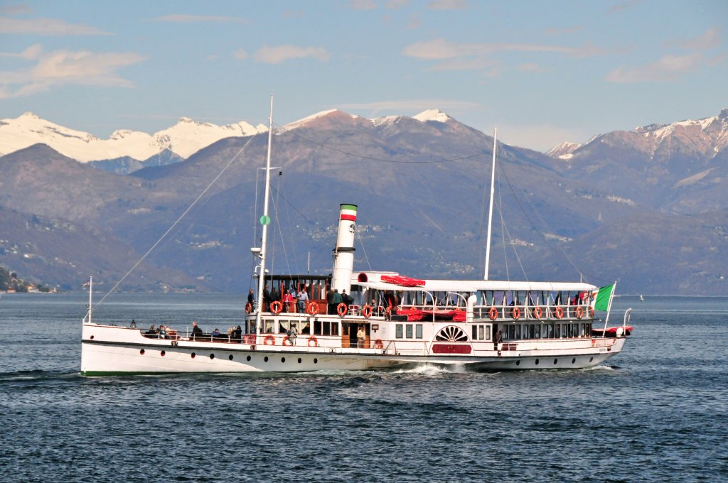 DS Piemonte  gebaut 1904 durch Escher Wyss in Zrich 13.4.2013