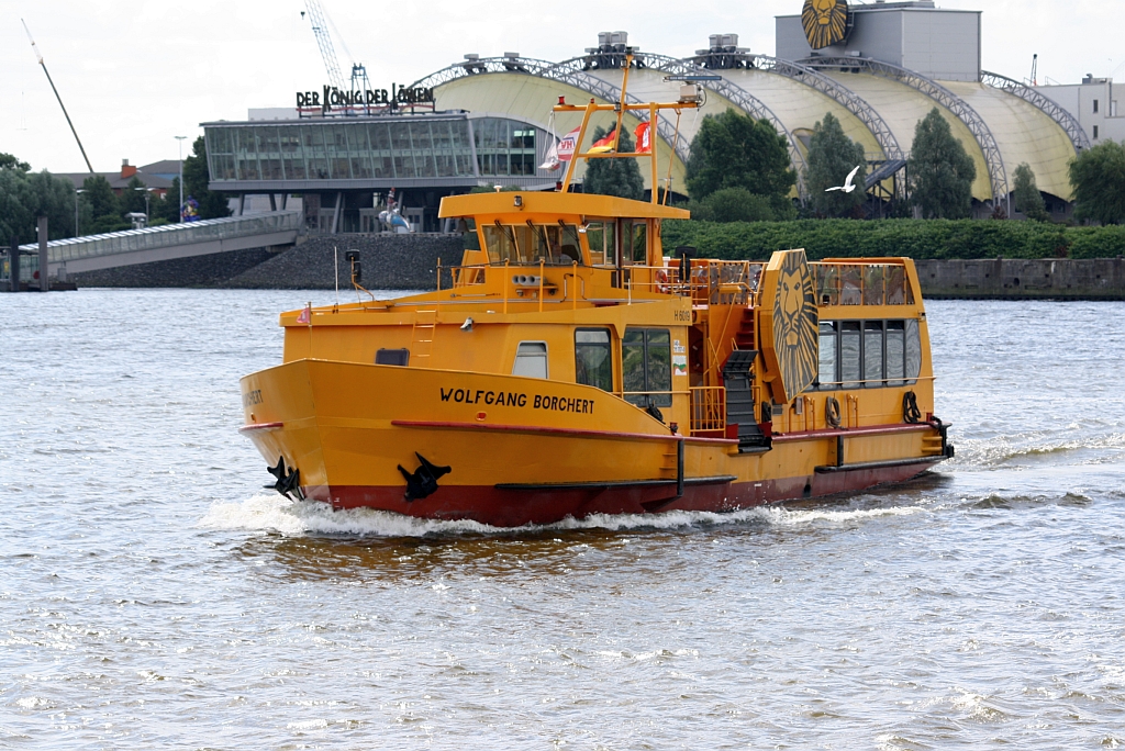 Fhre WOLFGANG BORCHERT am 06.Juli 2009 in Hamburg.