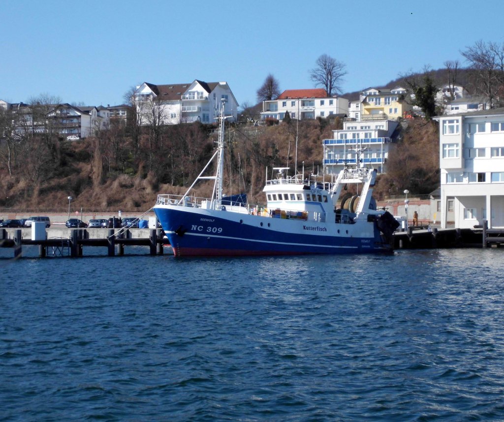 Fischfnger  Seewolf  am 22.03.12 in Sassnitz