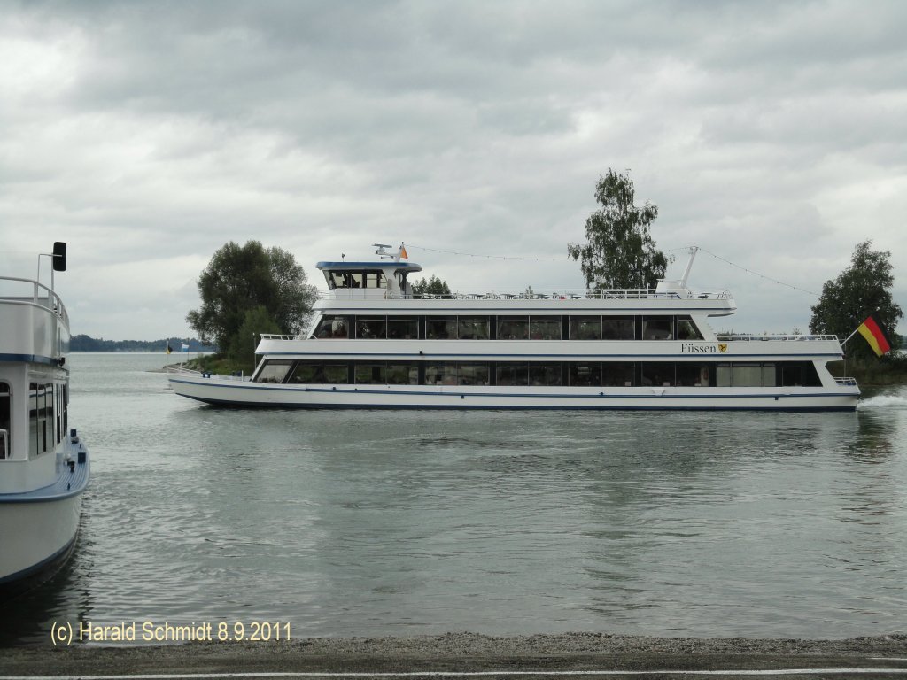 FSSEN am 8.9.2011, Forgensee, Landeplatz Fssen im Allgu