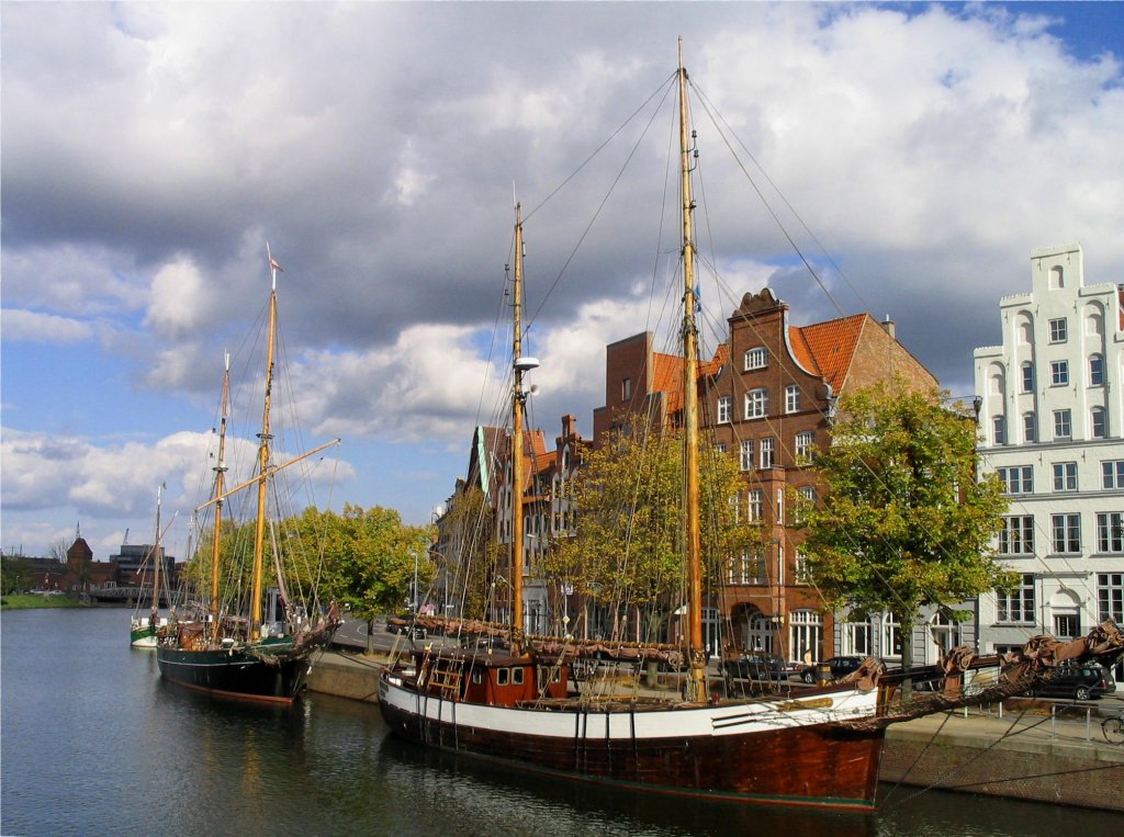 GALEASSE FRIDTHJOF, Baujahr 1881, ehemaliges Versorgungsschiff von Fridthjof Nansen liegt im Museumshafen Lbeck... Aufgenommen: 17.9.2010