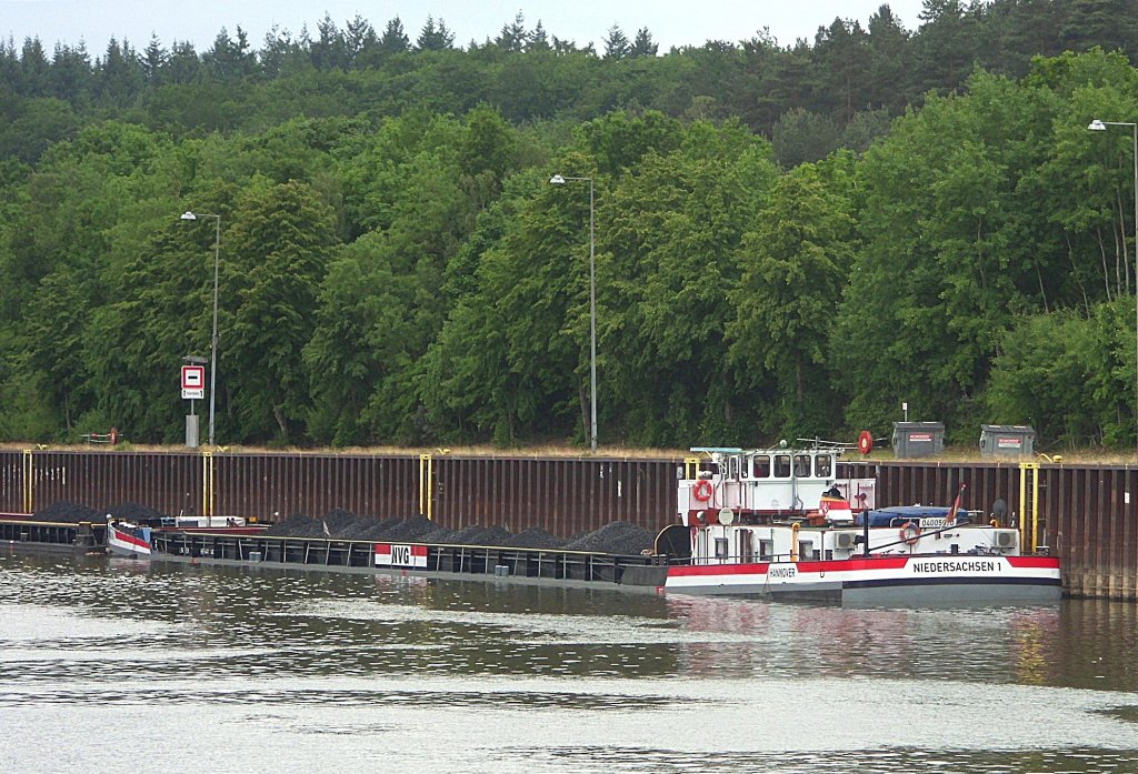 GMS NIEDERSACHSEN 1 ENI 04005970 im Unterwasser ESK-Hebewerk Lneburg/Scharnebeck...  Aufgenommen: 31.5.2012