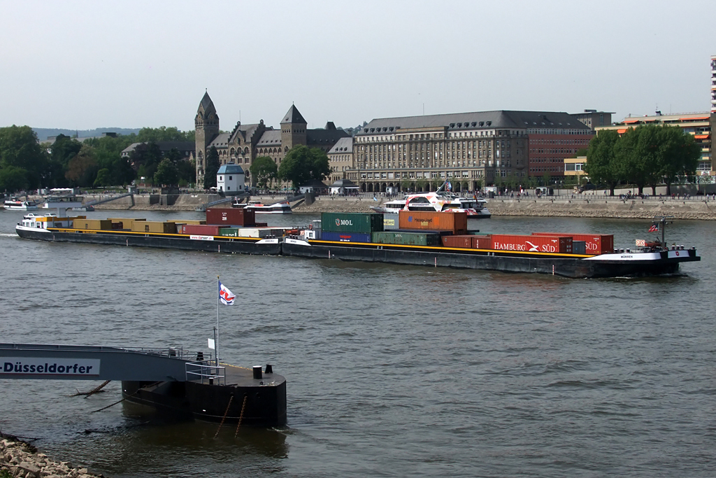  GRINDELWALD+MRREN  auf dem Rhein in Koblenz 6.5.2011