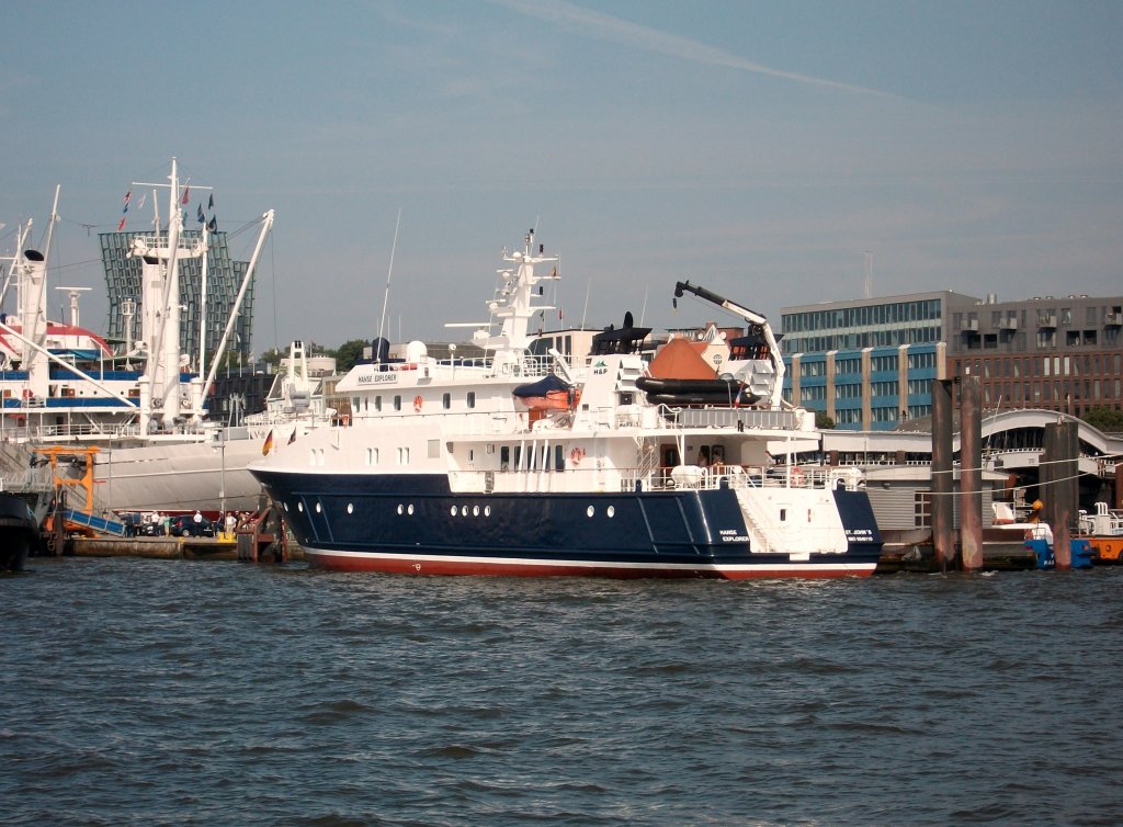 HANSE EXPLORER  am 09.09.12 in Hamburg