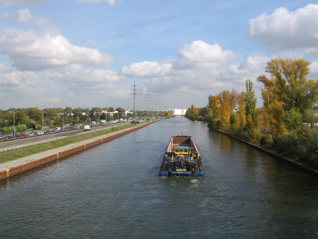 KSS Andrea am 10.10.2008 im Berliner Westhafenkanal Richtung Westhafen