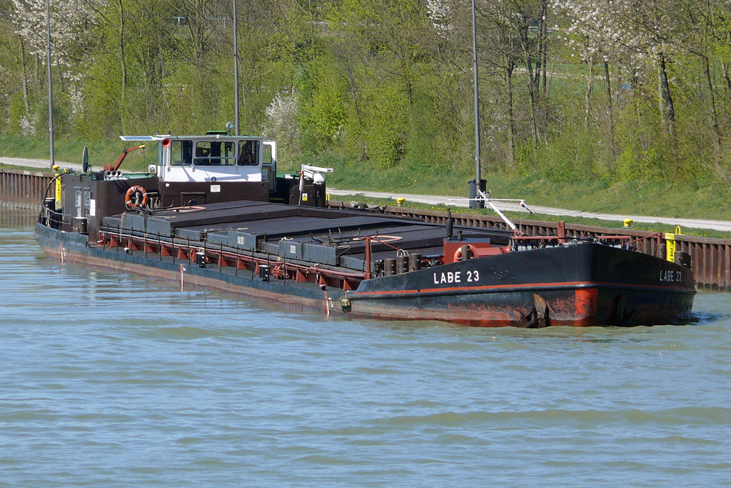  LABE 23  auf dem Wesel-Datteln-Kanal 17.4.2010