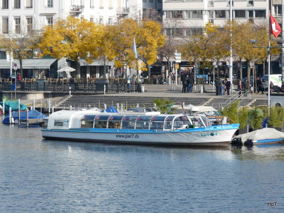 Limat - MS RIVERA in der Limat am 01.11.2009