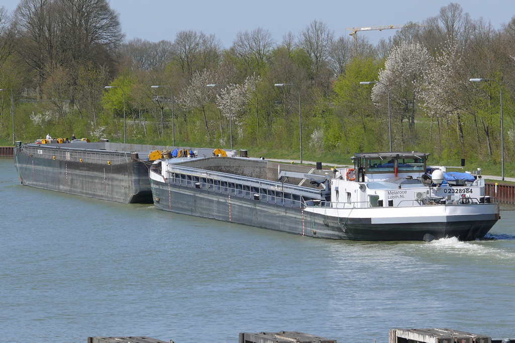  MELAROCE  auf dem Wesel-Datteln-Kanal 17.4.2010