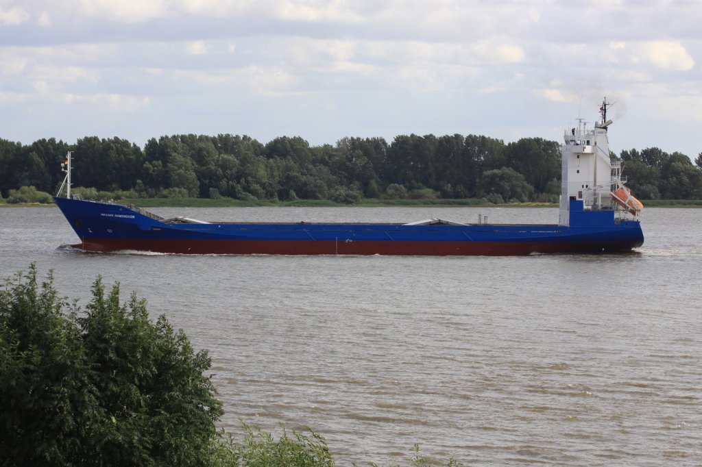 Mikhail Lomonosov, IMO 9216482, Elbe hhe Wedel, 29.07.2010