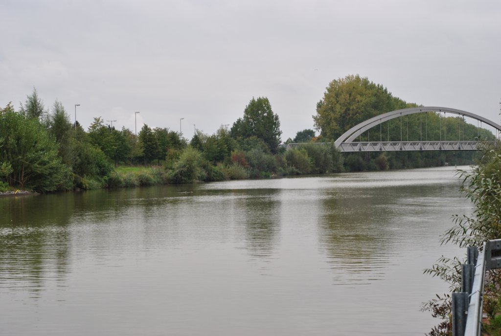 Mittelandkanal bei Hannover/Vahrenwald am 28.09.10.