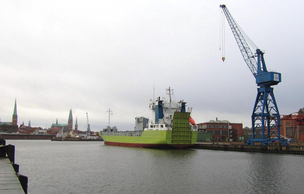 MS ALTELAND IMO 8922010, liegt am LMG-Kai im Lbecker Burgtorhafen...
Aufgenommen: 19.2.2012