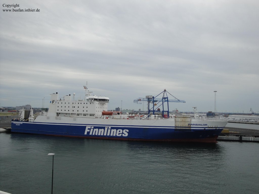 MS Finnsailor in Malm 21.7.2011