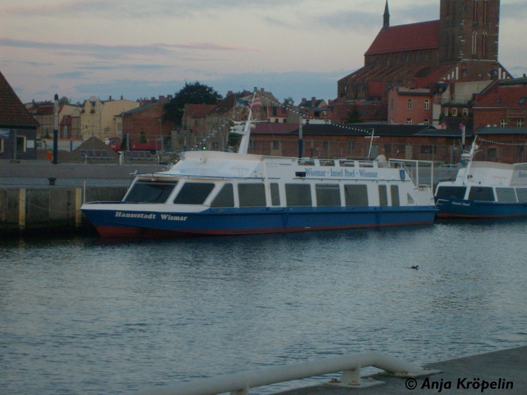 MS Hansestadt Wismar im hafen von wismar 