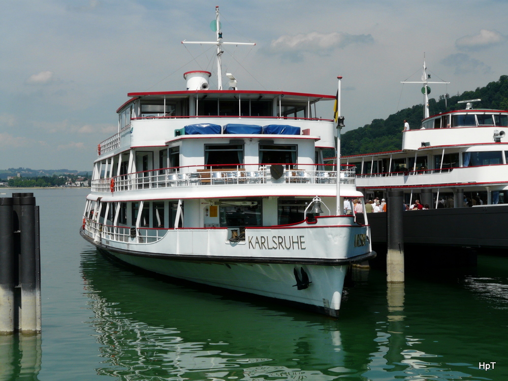 MS Karlsruhe im Hafen von Bregenz am 24.05.2011