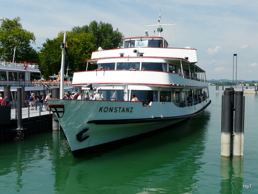 MS Konstanz im Hafen von Bregenz am 24.05.2011