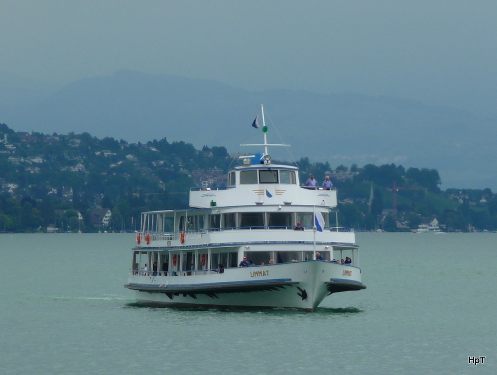 MS LIMAT unterwegs auf dem Zrchersee am 14.08.2010