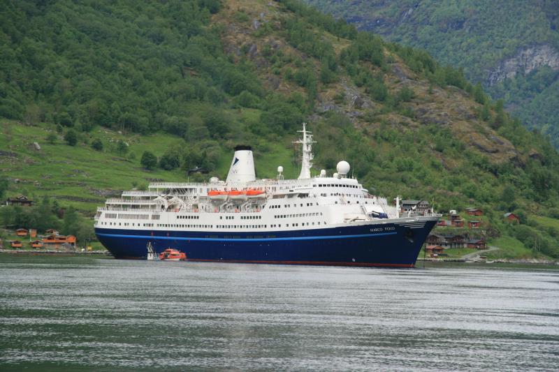 M/S  Marco Polo  in Geiranger; 28.05.2011