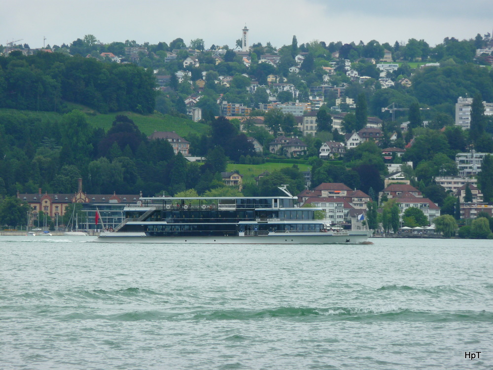 MS PANTA RHEI unterwegs auf dem Zrchersee am 14.08.2010