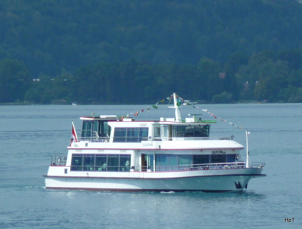 MS Schilthorn unterwegs auf dem Thunersee am 03.09.2011