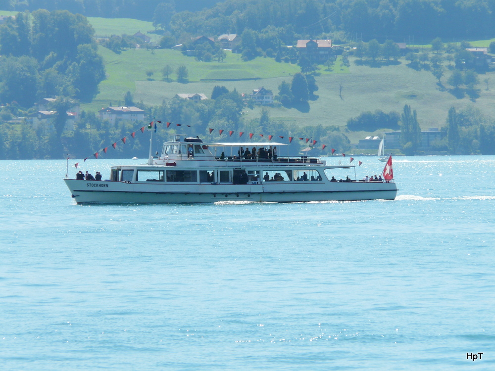 MS STOCKHORN unterwegs auf dem Thunersee am 07.08.2010