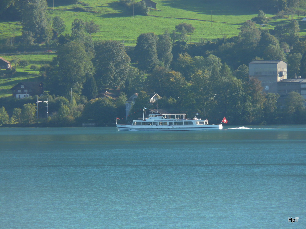 MS Stockhorn unterwegs auf dem Thunersee am 16.09.2011