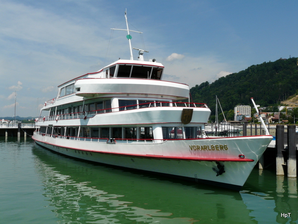 MS Voralberg im Hafen von Bregenz am 24.05.2011