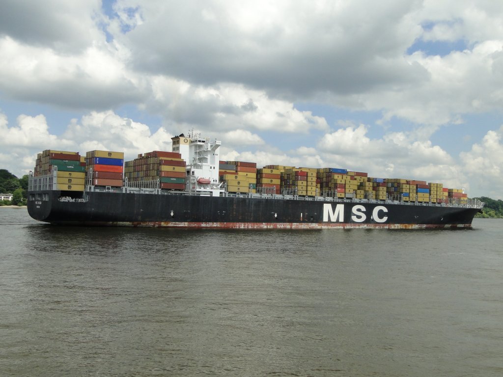  MSC Chicago  Hamburg-Finkenwerder 21.06.2010